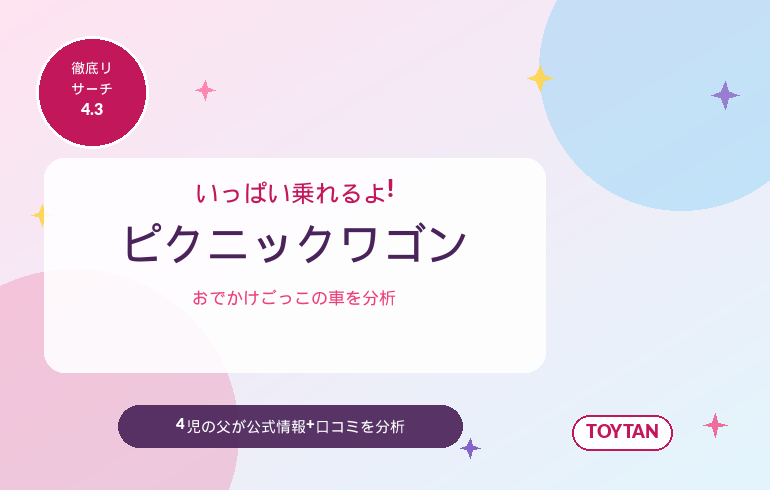 シルバニアファミリー いっぱい乗れるよ! ピクニックワゴン