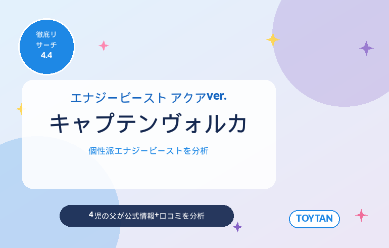 トランスフォーマー ワイルドキングW WKWB-07 エナジービースト キャプテンヴォルカ（アクアver.）